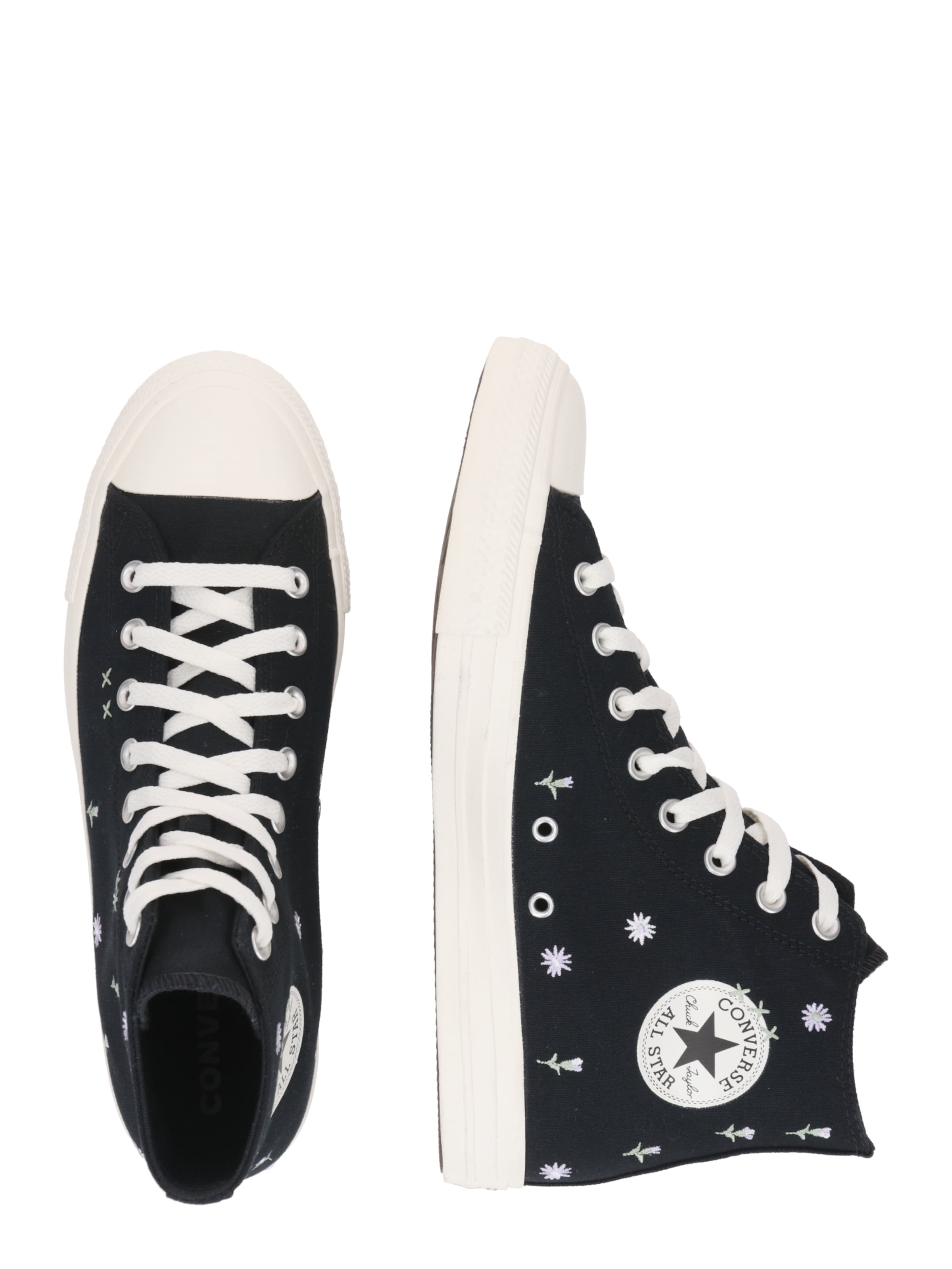 CONVERSE Magas szárú sportcipők 'CTAS' - fekete