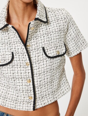 Koton Bluse in Weiß