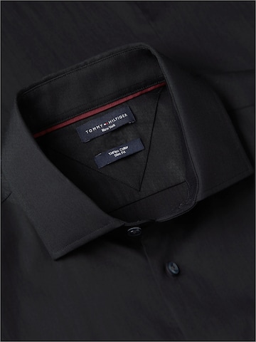 Coupe slim Chemise TOMMY HILFIGER en noir