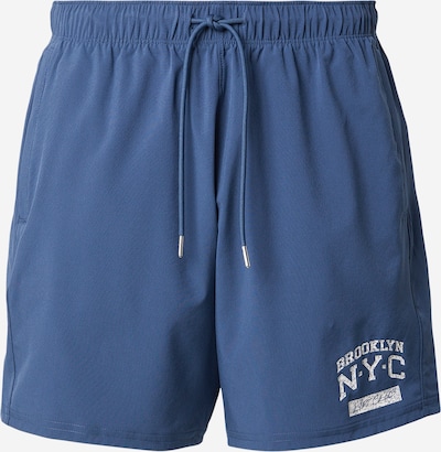 Abercrombie & Fitch Urheiluhousut koossa S värissä marine / valkoinen, Tuotenäkymä