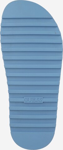 GUESS - Sapato aberto 'FABETZA' em azul