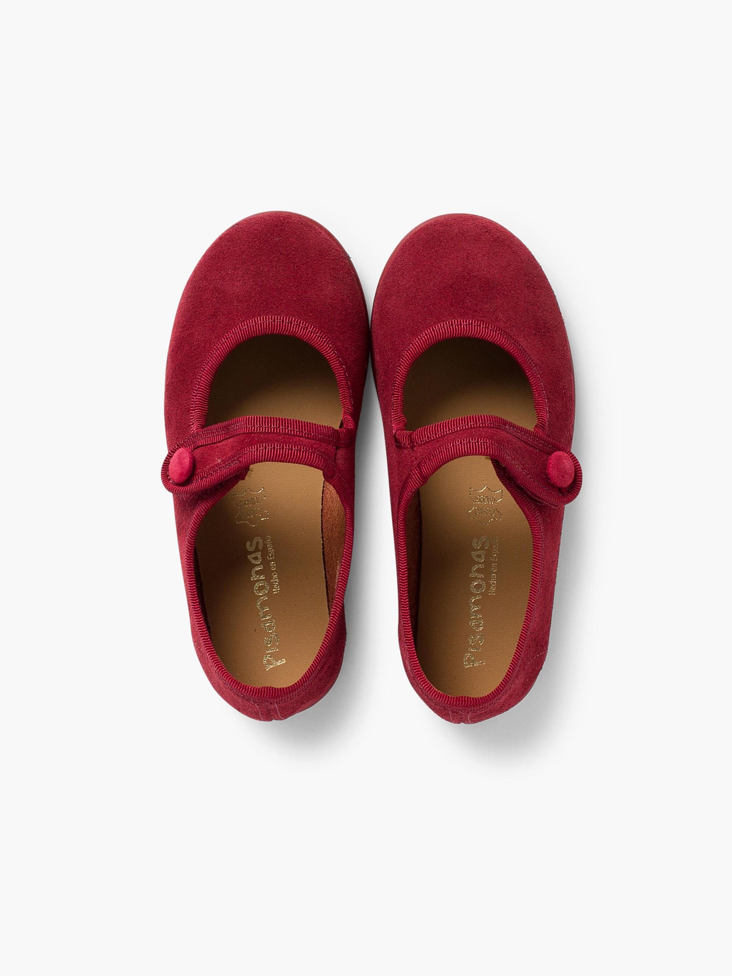Pisamonas - Sapato baixo em vermelho