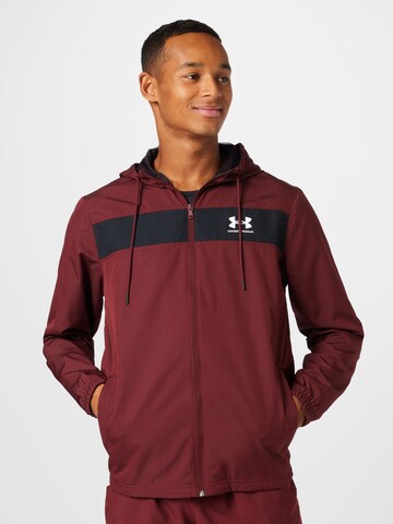 UNDER ARMOUR Sports jacket in Red: front