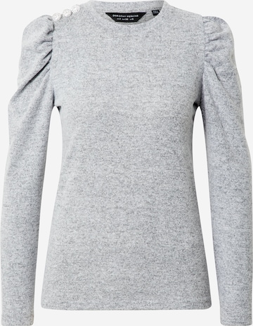 Dorothy Perkins Shirt in Grey: front