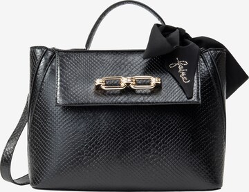 faina Handbag in Black: front