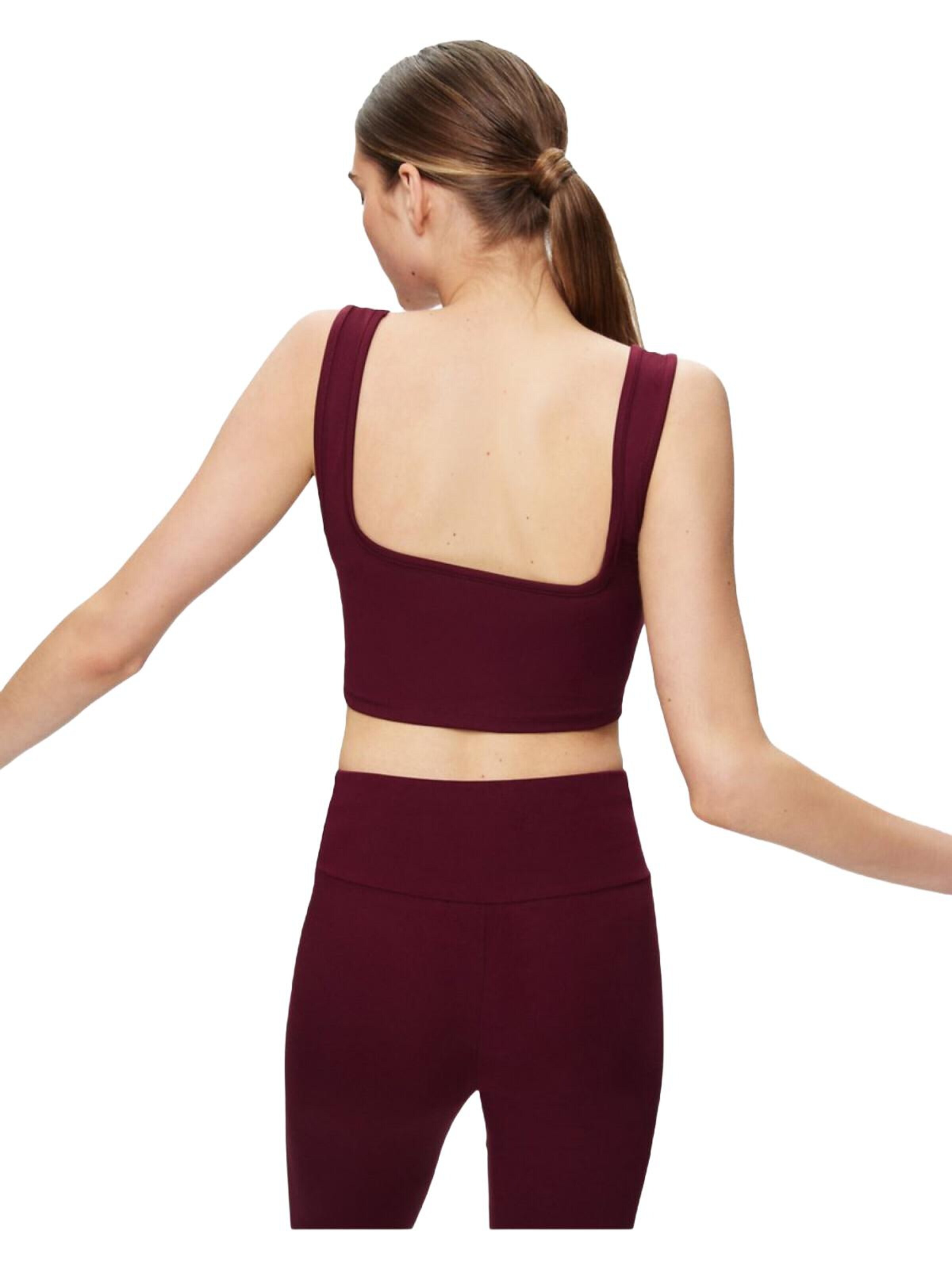 LTB Jeans Top 'Strappy Tank Top' in Rood