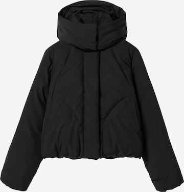 Veste mi-saison 'ANNABELLE' elvine en noir : devant