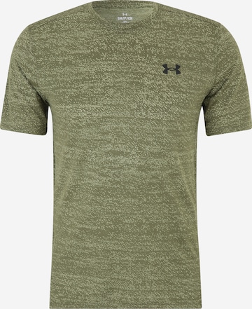 Tricou funcțional 'Tech Vent' de la UNDER ARMOUR pe verde: față