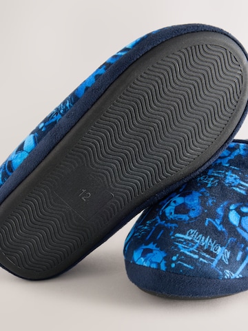 Next - Zapatillas de casa en azul