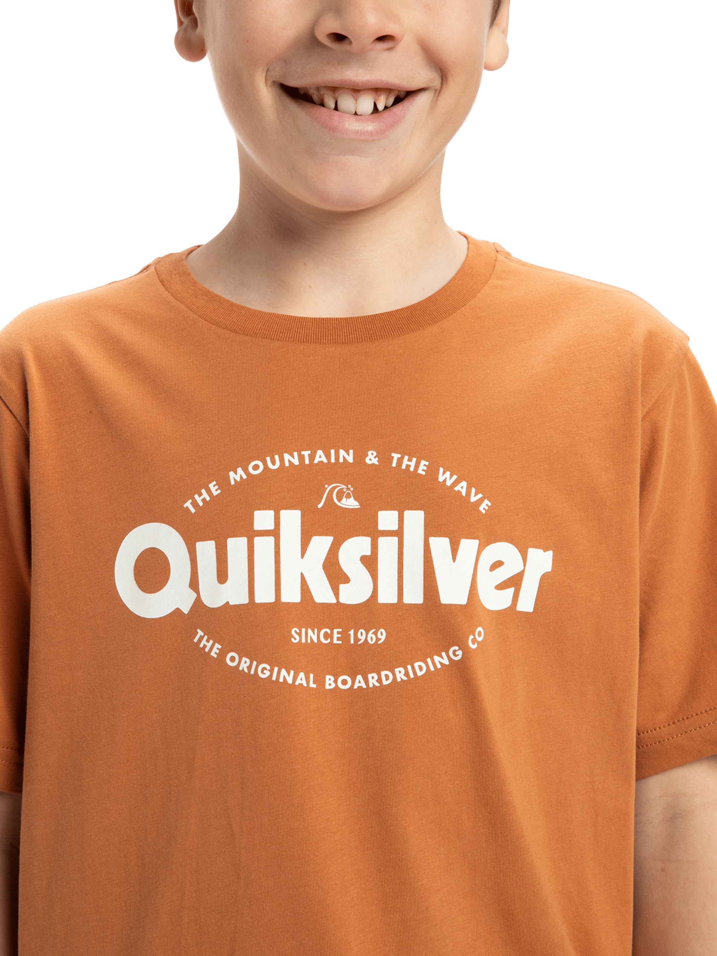 QUIKSILVER Shirt 'Ev Shape All Days' in Oranje