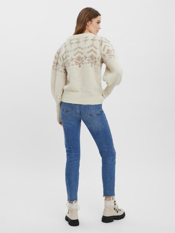 VERO MODA Sweater 'Diane' in Beige