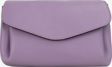 Pochette Usha en violet : devant