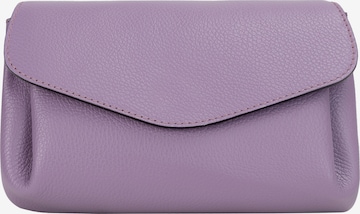 Usha Clutch in Purple: front