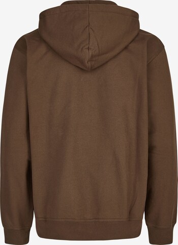 Cleptomanicx Sweatshirt 'Smile Gull' in Brown