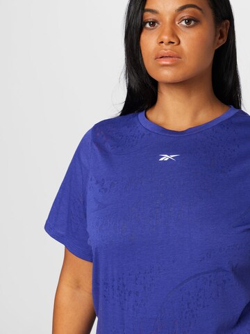 T-shirt fonctionnel 'Burnout' Reebok en violet