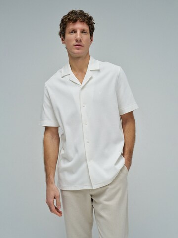 Salsa Jeans Regular fit Overhemd in Beige