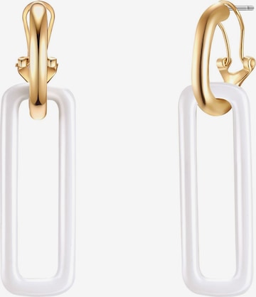 Lulu & Jane Earrings in Gold: front