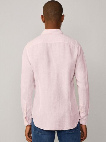 Hackett London Regular Fit Hemd 'Ess' in Pink