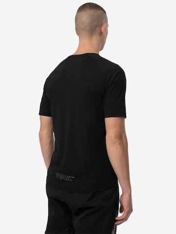 4F Λειτουργικό μπλουζάκι σε μαύρο