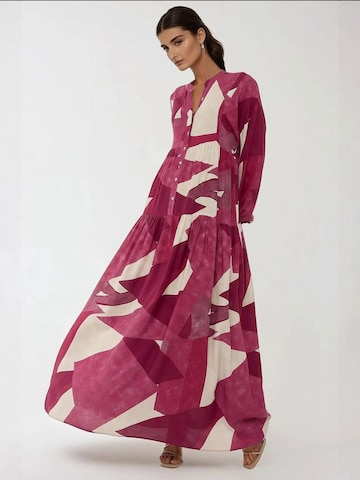 Hiccup - Vestidos camiseiros em vermelho