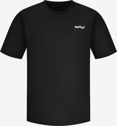 Smilodox Functioneel shirt 'Malin' in de kleur Zwart / Wit, Productweergave