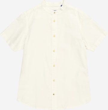 Jack & Jones Junior Regular fit Button Up Shirt 'SUMMER' in White: front