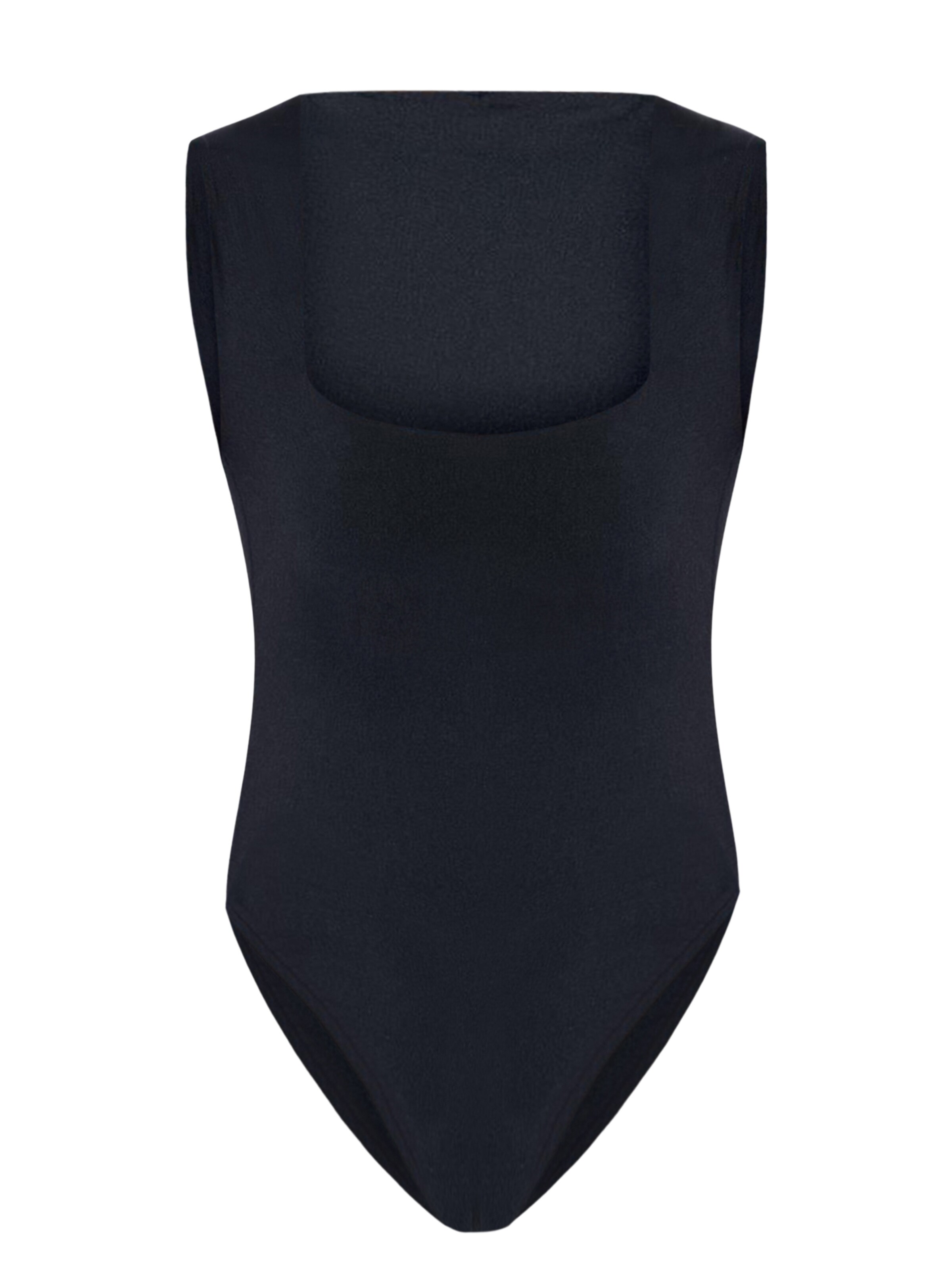 No Matter What Shirt bodysuit in Black: front