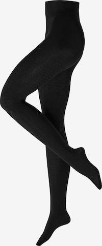 BURLINGTON Strumpfhose 'Cosy Cottage' in Schwarz: Vorderseite