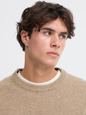 Casual Friday Sweater 'CF Karl' in Beige