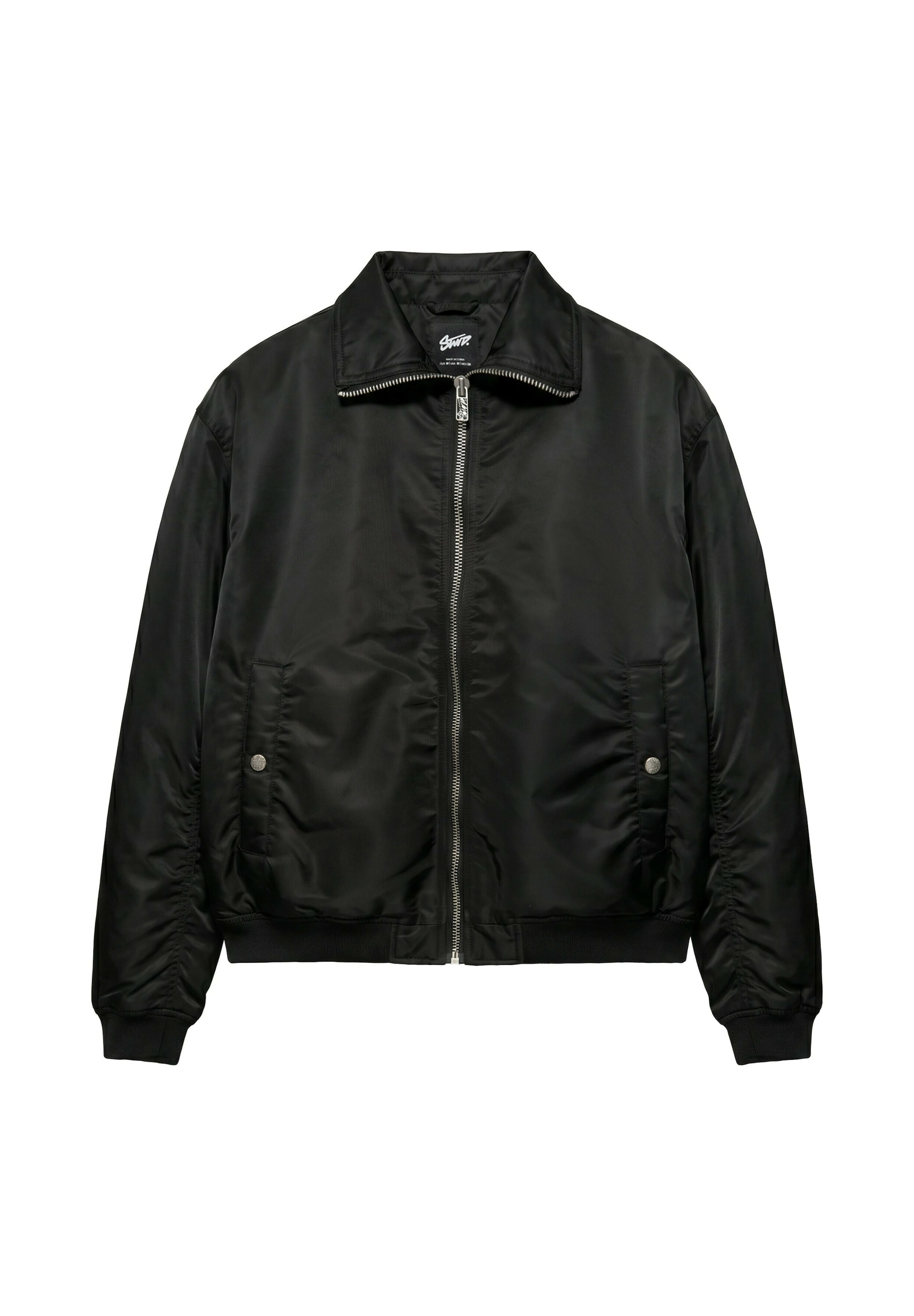 Pull&Bear Jacke in XS in schwarz, Produktansicht