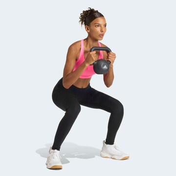 ADIDAS PERFORMANCE Bralette Sports Bra in Pink