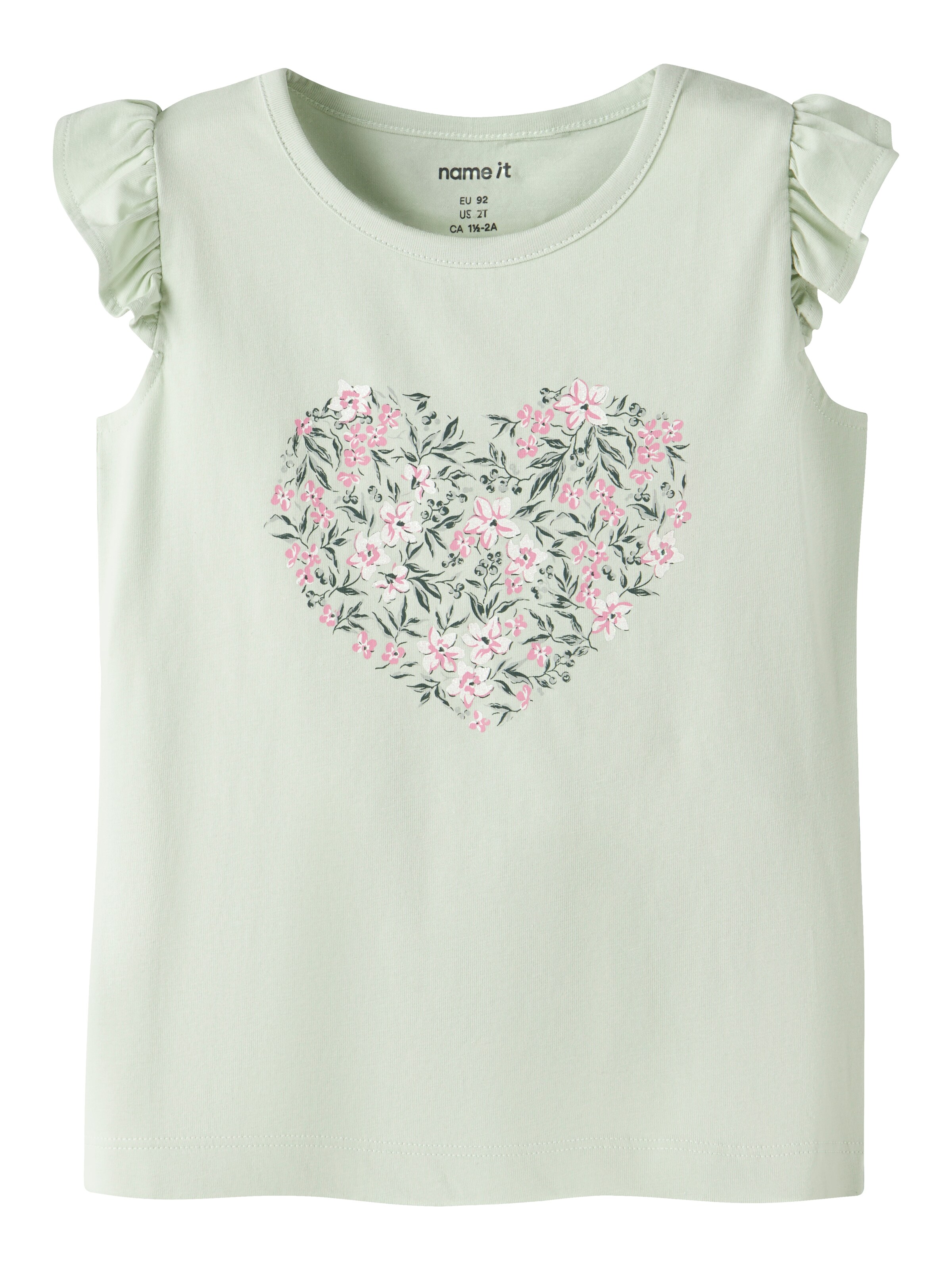 NAME IT T-Shirt in Grün: Vorderseite