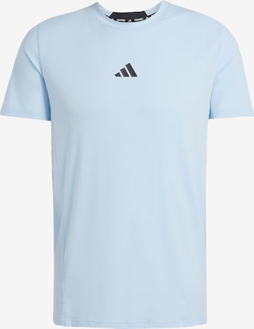 ADIDAS PERFORMANCE Funktionsskjorte 'Designed For Training' i blå: forside