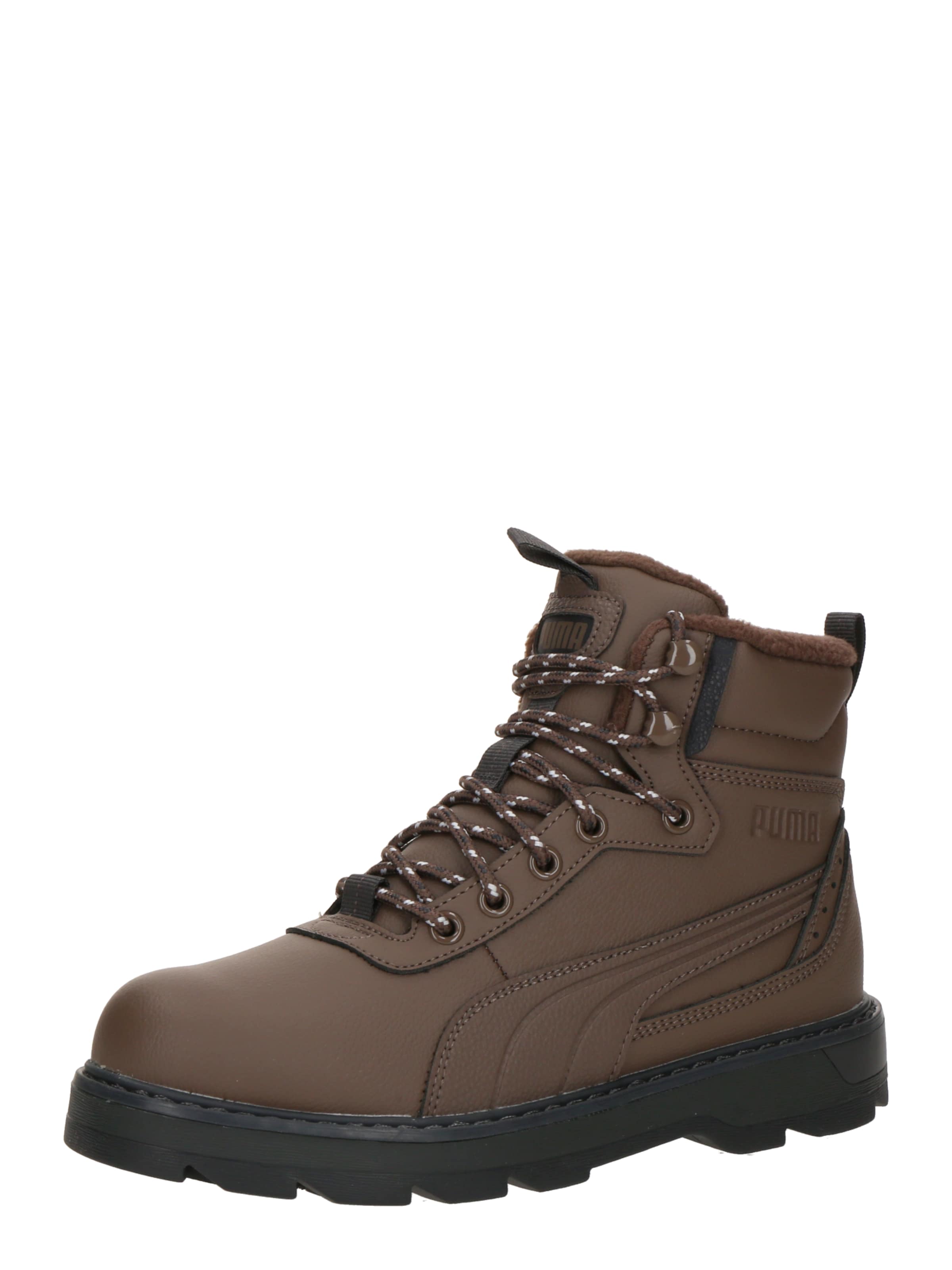 Boots stringati &#x27;Desierto v3&#x27; di PUMA in marrone: frontale