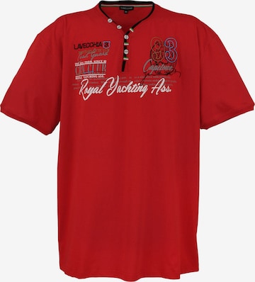 Lavecchia Shirt 'LV-608' in Rot: Vorderseite