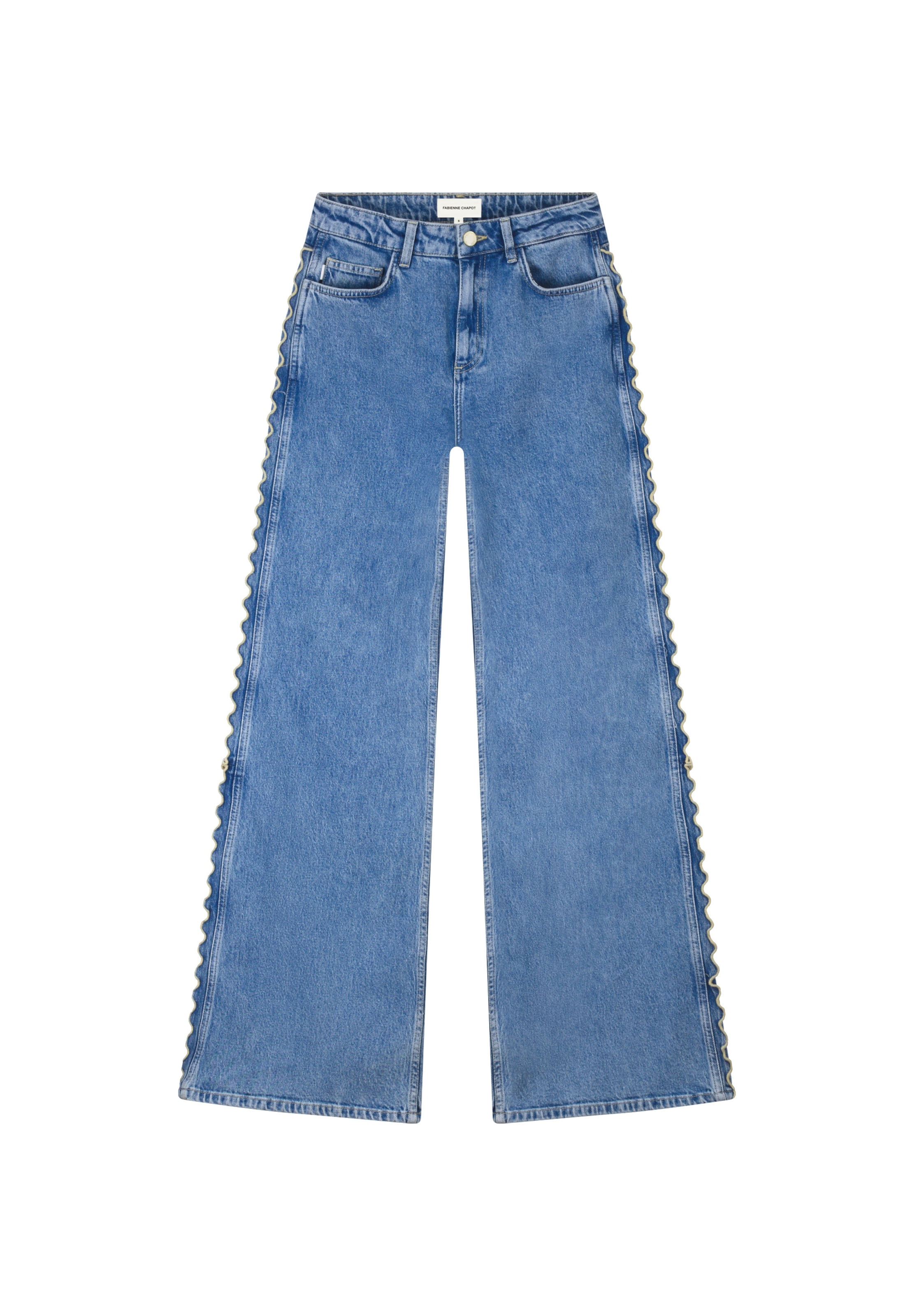 Fabienne Chapot Jeans in de kleur Blauw, Productweergave