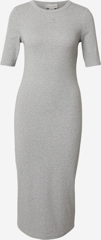 Calvin Klein JeansHaljina - siva boja: prednji dio