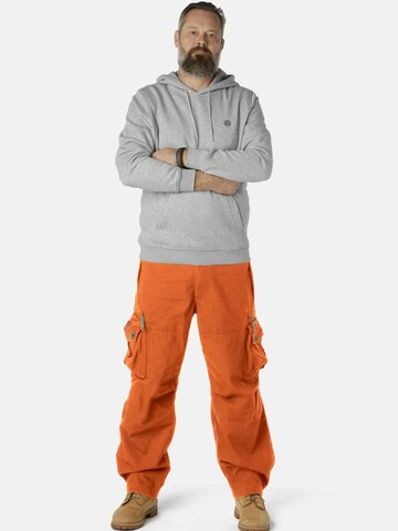 Baggy Pantalon cargo Molecule en orange