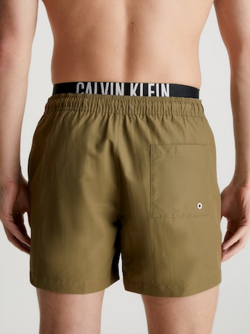 Calvin Klein Swimwear Uimashortsit värissä vihreä