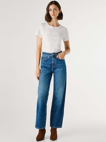 Pepe Jeans Wide leg Jeans in Blauw