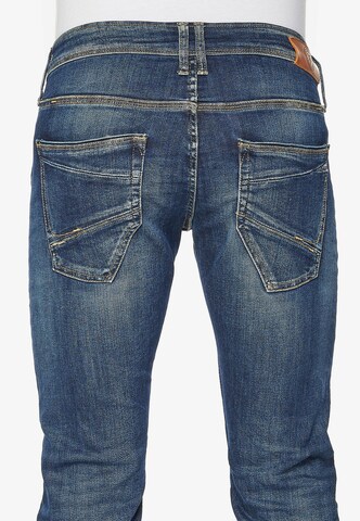 Le Temps Des Cerises Regular Jeans '700/11PS' in Blue