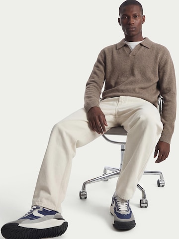 Voile blanche Platform trainers 'CLUB ACT.' in Grey: front