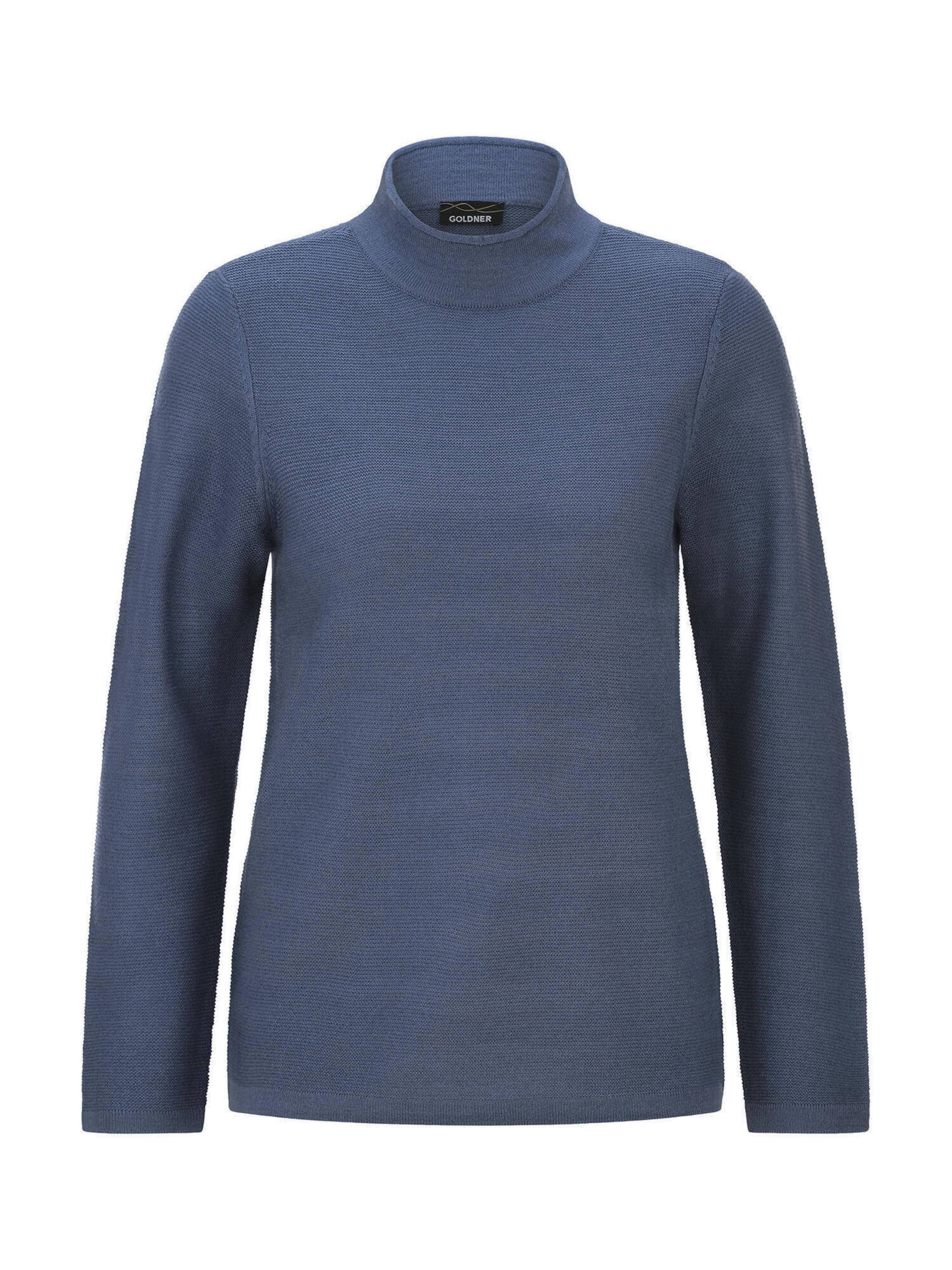 Pull-over Goldner en bleu : devant