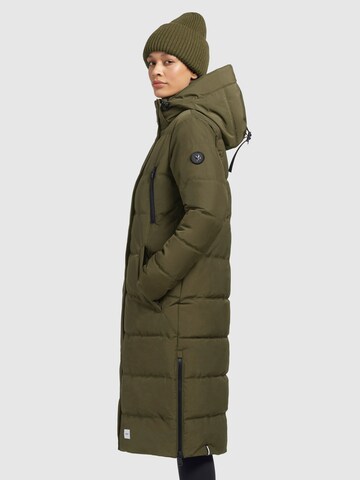 Manteau d’hiver 'DANI' khujo en vert