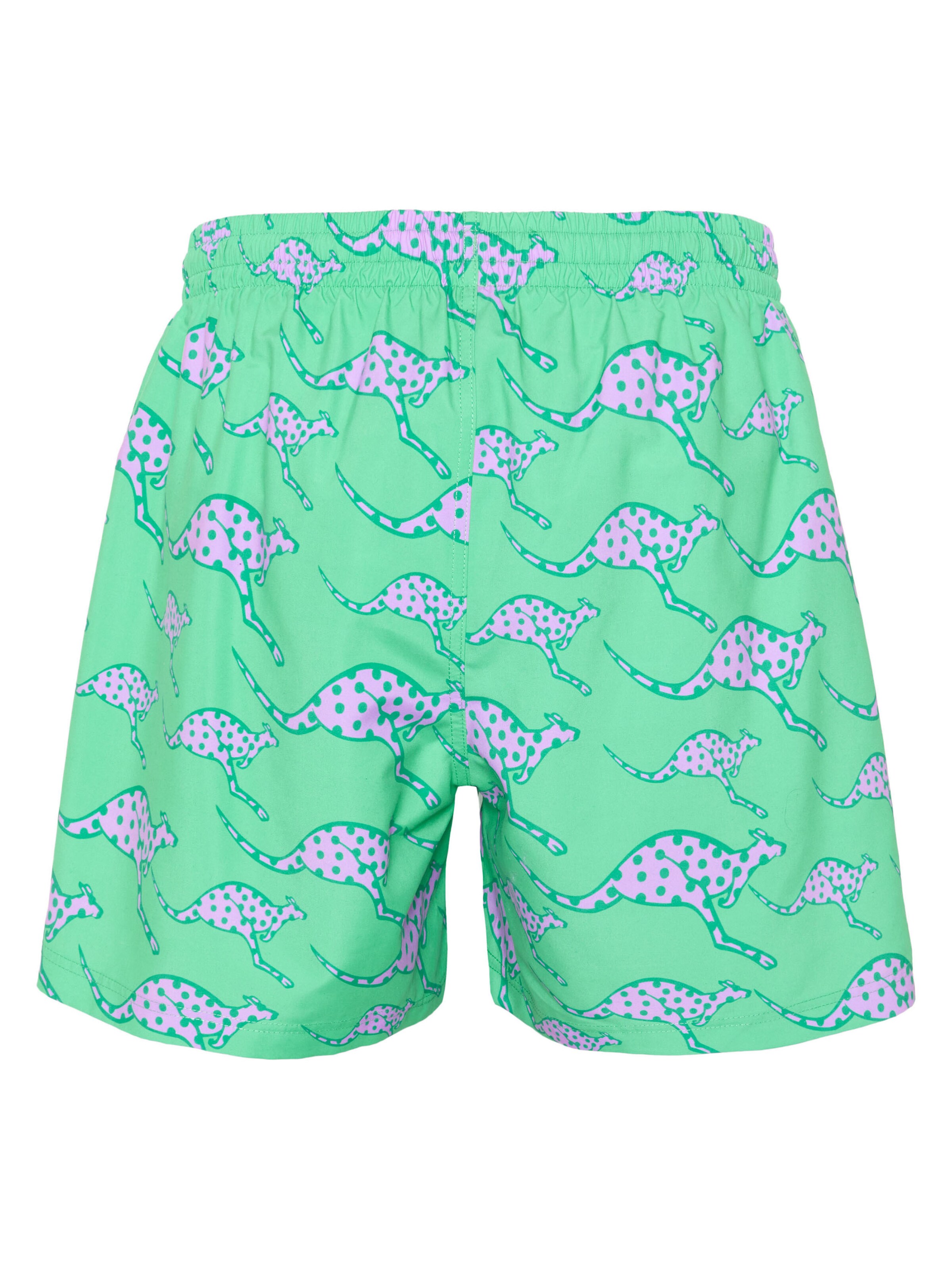 CHIEMSEE Board Shorts ' im angesagten Alloverprint ' in Green
