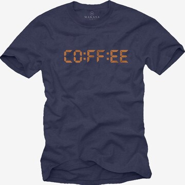 MAKAYA Shirt in Blau: Vorderseite