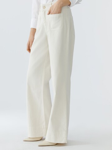 OUI Wide Leg Jeans in Weiß