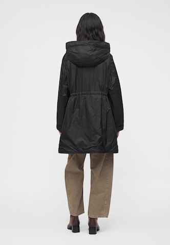 Weekend Max Mara Ανοιξιάτικο ή φθινοπωρινό παρκά 'WKDALCAMO' σε μαύρο