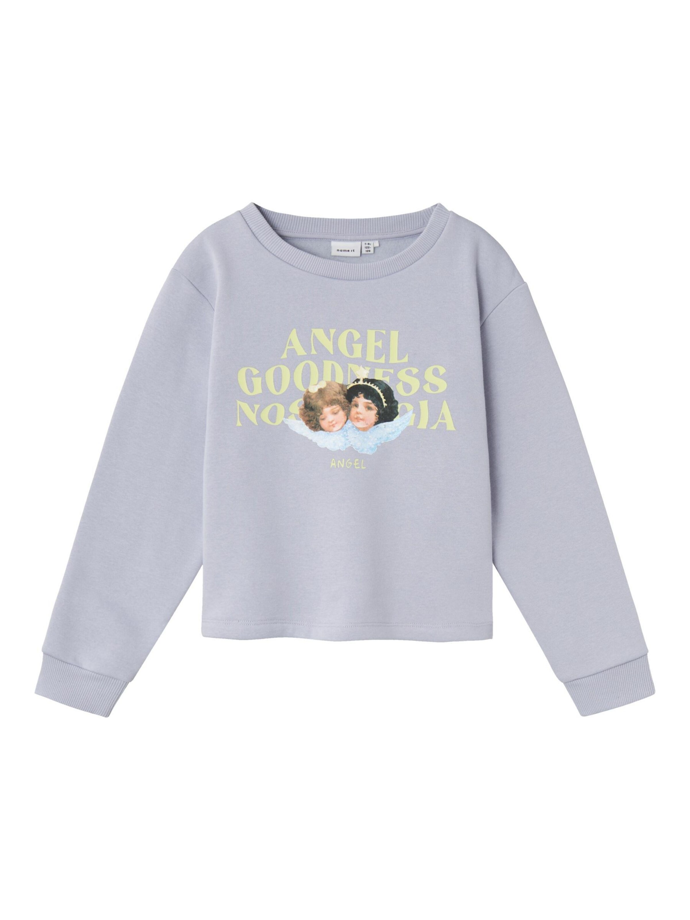 NAME IT - Sudadera en azul: frente