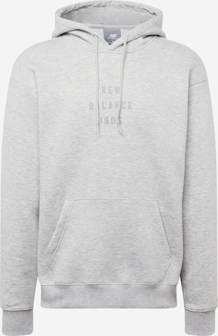 new balance Sweatshirt in Grau: predná strana